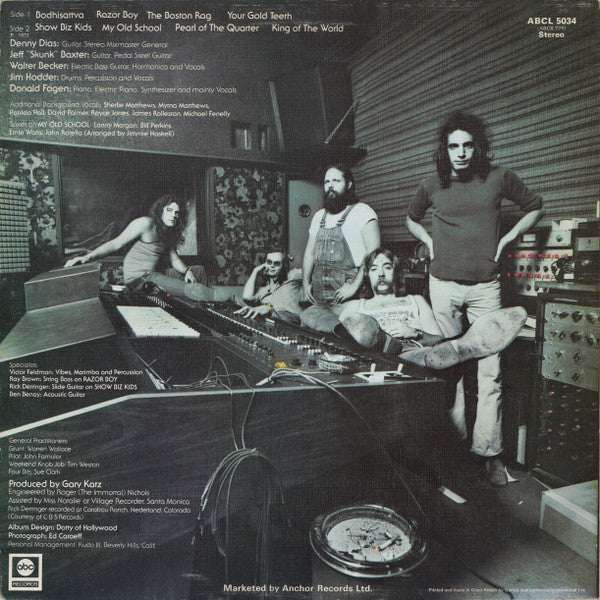 Steely Dan – Countdown to Ecstasy – achterkant hoes