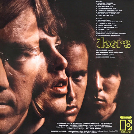 The Doors – The Doors – achterkant hoes