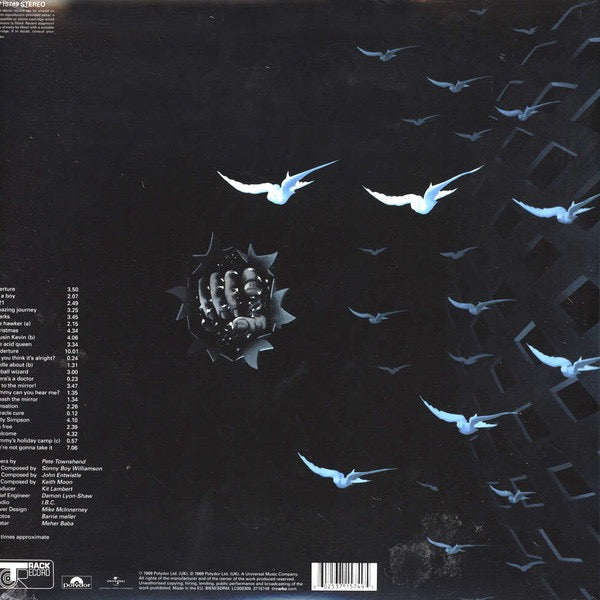The Who – Tommy – achterkant hoes